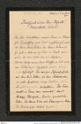 Nachlass Franz Steindachner, Brief von Eduard Graeffe an Franz Steindachner (23.06.1904), Inv.Nr. 173.44, Seite 1